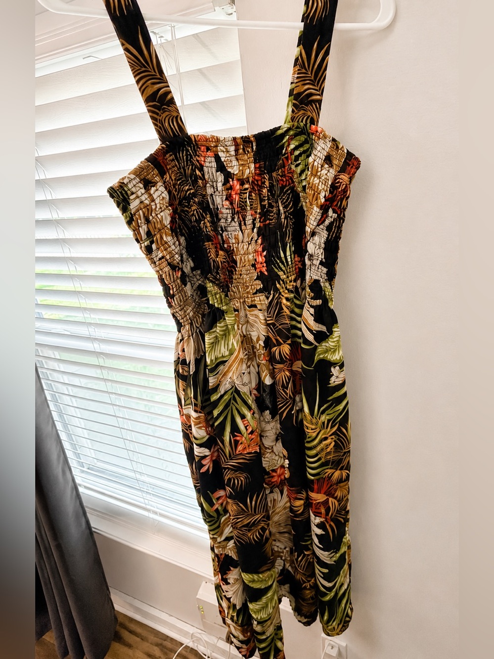 Kaktus Tropical Floral Wide Leg Jumpsuit